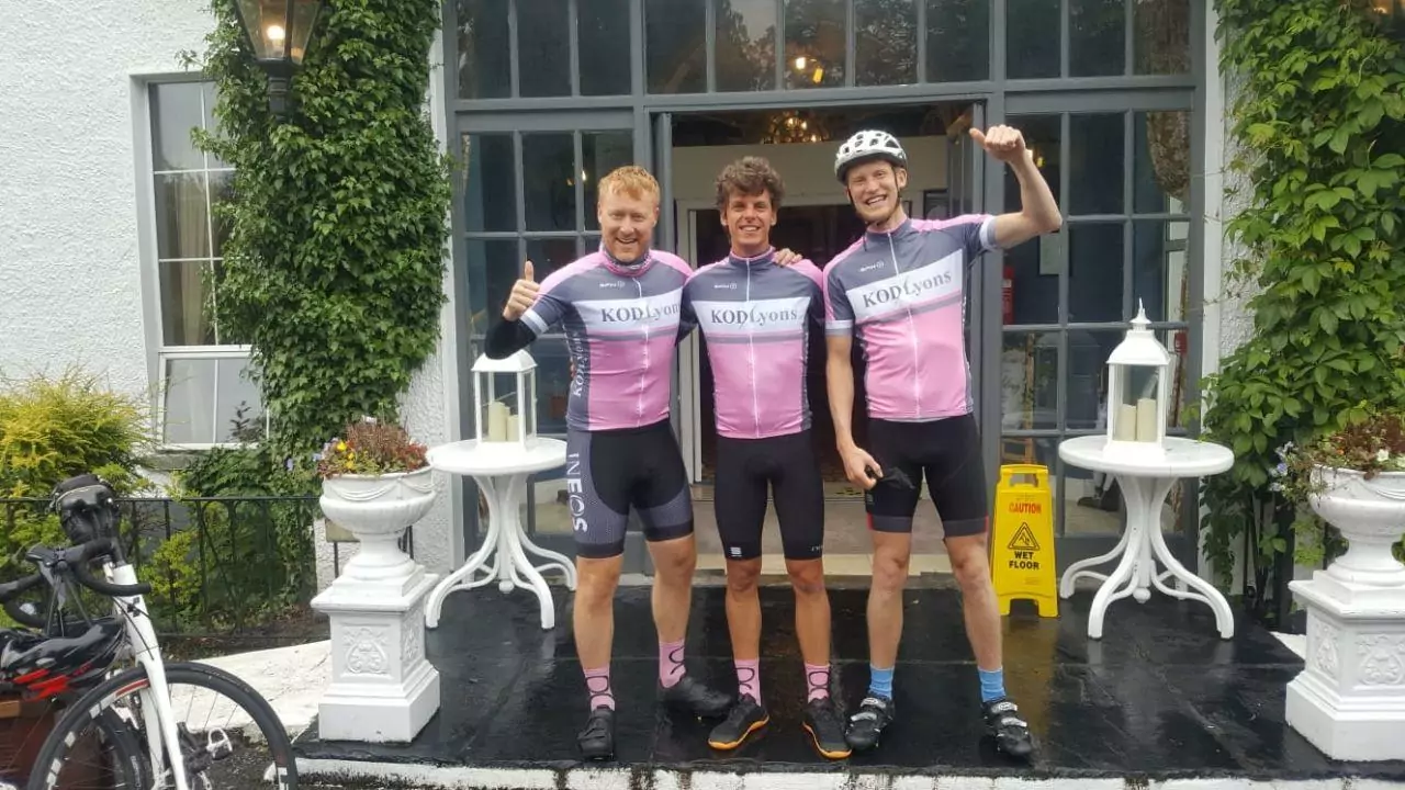 Dublin to Kerry Cycle Completed front