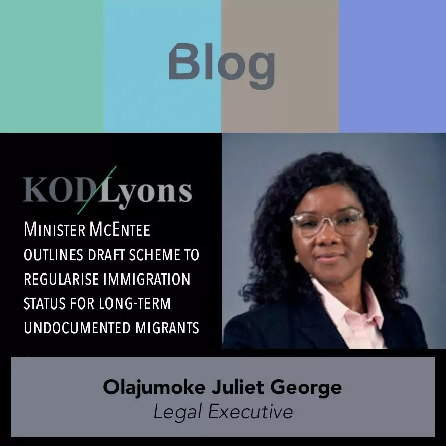 Immigration reform Olajumoke Juliet George kod lyons