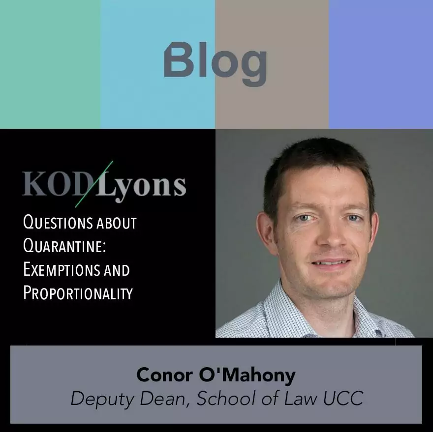 Questions about Quarantine Conor OMahony